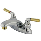 Magellan Double-Handle 3-Hole Deck Mount 4-Inch Centerset Bathroom Faucet