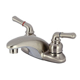 Magellan Double-Handle 3-Hole Deck Mount 4-Inch Centerset Bathroom Faucet