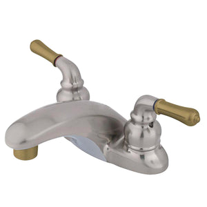 Magellan Double-Handle 3-Hole Deck Mount 4-Inch Centerset Bathroom Faucet