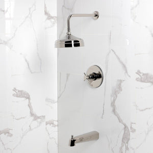 Concord Single-Handle 3-Hole Wall Mount Tub and Shower Faucet