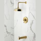 Single-Handle Pressure Balanced Tub and Shower Faucet