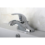 Legacy Single-Handle 3-Hole Deck Mount 4-Inch Centerset Bathroom Faucet with Pop-Up Drain