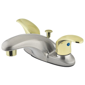 Legacy Double-Handle 3-Hole Deck Mount 4-Inch Centerset Bathroom Faucet with Pop-Up Drain