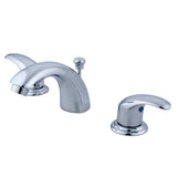 Legacy Two-Handle 3-Hole Deck Mount Mini-Widespread Bathroom Faucet with Pop-Up Drain