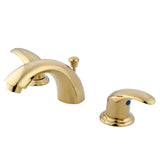 Legacy Two-Handle 3-Hole Deck Mount Mini-Widespread Bathroom Faucet with Pop-Up Drain