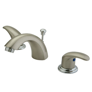 Legacy Two-Handle 3-Hole Deck Mount Mini-Widespread Bathroom Faucet with Pop-Up Drain