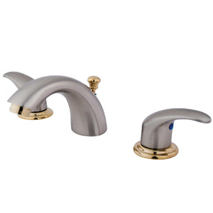 Legacy Two-Handle 3-Hole Deck Mount Mini-Widespread Bathroom Faucet with Pop-Up Drain