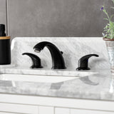 Legacy Two-Handle 3-Hole Deck Mount Widespread Bathroom Faucet with Retail Pop-Up Drain