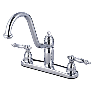 Templeton Two-Handle 2-Hole 8" Centerset Kitchen Faucet