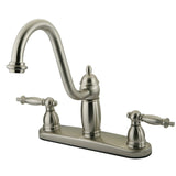 Templeton Two-Handle 2-Hole 8" Centerset Kitchen Faucet