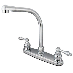 Victorian Two-Handle 2-Hole 8" Centerset Kitchen Faucet