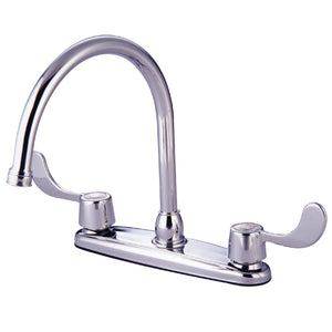 Vista Two-Handle 2-Hole 8" Centerset Kitchen Faucet