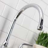 Restoration Two-Handle 3-Hole 8" Centerset Kitchen Faucet