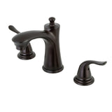 Yosemite Two-Handle 3-Hole Deck Mount Widespread Bathroom Faucet with Retail Pop-Up Drain