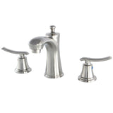 Jamestown Two-Handle 3-Hole Deck Mount Widespread Bathroom Faucet with Retail Pop-Up Drain