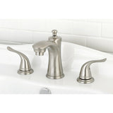 Yosemite Two-Handle 3-Hole Deck Mount Widespread Bathroom Faucet with Retail Pop-Up Drain