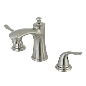 Yosemite Two-Handle 3-Hole Deck Mount Widespread Bathroom Faucet with Retail Pop-Up Drain