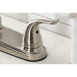 Yosemite Two-Handle 4-Hole 8" Centerset Kitchen Faucet with Side Sprayer