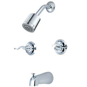 NuWave French Double-Handle Tub and Shower Faucet