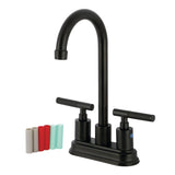 Kaiser Two-Handle 2-Hole Deck Mount Bar Faucet