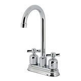 Millennium Two-Handle 2-Hole Deck Mount Bar Faucet