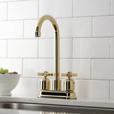 Millennium Two-Handle 2-Hole Deck Mount Bar Faucet