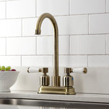 Paris Two-Handle 2-Hole Deck Mount Bar Faucet