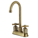 Millennium Two-Handle 2-Hole Deck Mount Bar Faucet