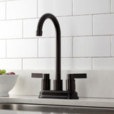 NuvoFusion Two-Handle 2-Hole Deck Mount Bar Faucet