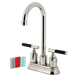 Kaiser Two-Handle 2-Hole Deck Mount Bar Faucet