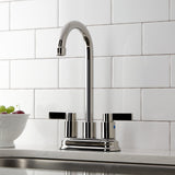 NuvoFusion Two-Handle 2-Hole Deck Mount Bar Faucet