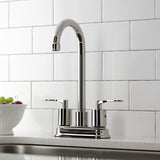 Serena Two-Handle 2-Hole Deck Mount Bar Faucet