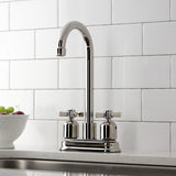 Millennium Two-Handle 2-Hole Deck Mount Bar Faucet