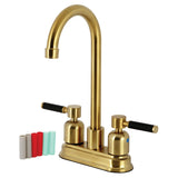 Kaiser Two-Handle 2-Hole Deck Mount Bar Faucet