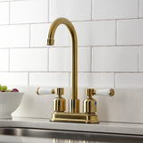 Paris Two-Handle 2-Hole Deck Mount Bar Faucet