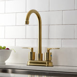 Serena Two-Handle 2-Hole Deck Mount Bar Faucet