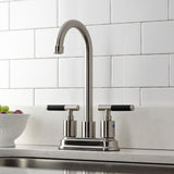 Kaiser Two-Handle 2-Hole Deck Mount Bar Faucet