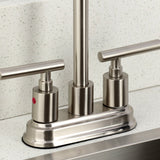 Manhattan Two-Handle 2-Hole Deck Mount Bar Faucet