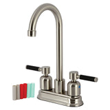 Kaiser Two-Handle 2-Hole Deck Mount Bar Faucet