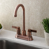 NuvoFusion Two-Handle 2-Hole Deck Mount Bar Faucet