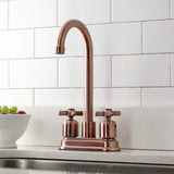 Millennium Two-Handle 2-Hole Deck Mount Bar Faucet