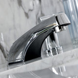 Manhattan Two-Handle 3-Hole Deck Mount Widespread Bathroom Faucet with Retail Pop-Up Drain