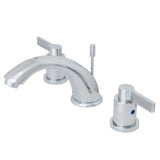 NuvoFusion Two-Handle 3-Hole Deck Mount Widespread Bathroom Faucet with Retail Pop-Up Drain