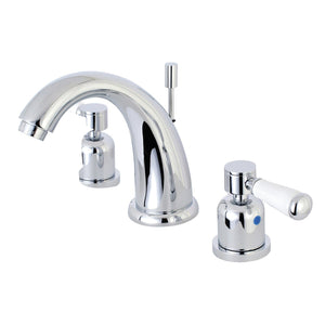 Paris Two-Handle 3-Hole Deck Mount Widespread Bathroom Faucet with Retail Pop-Up Drain