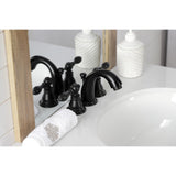 American Classic Two-Handle 3-Hole Deck Mount Widespread Bathroom Faucet with Retail Pop-Up Drain