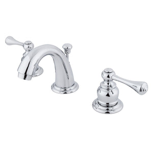 Vintage Two-Handle 3-Hole Deck Mount Widespread Bathroom Faucet with Retail Pop-Up Drain