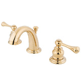 Vintage Two-Handle 3-Hole Deck Mount Widespread Bathroom Faucet with Retail Pop-Up Drain