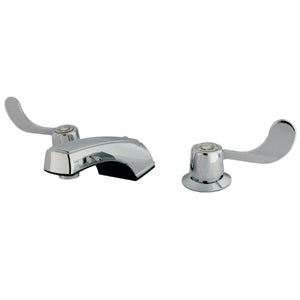 Vista Two-Handle 3-Hole Deck Mount Widespread Bathroom Faucet