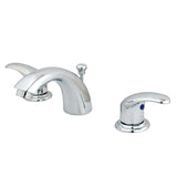 Legacy Two-Handle 3-Hole Deck Mount Mini-Widespread Bathroom Faucet with Pop-Up Drain