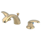 Legacy Two-Handle 3-Hole Deck Mount Mini-Widespread Bathroom Faucet with Pop-Up Drain